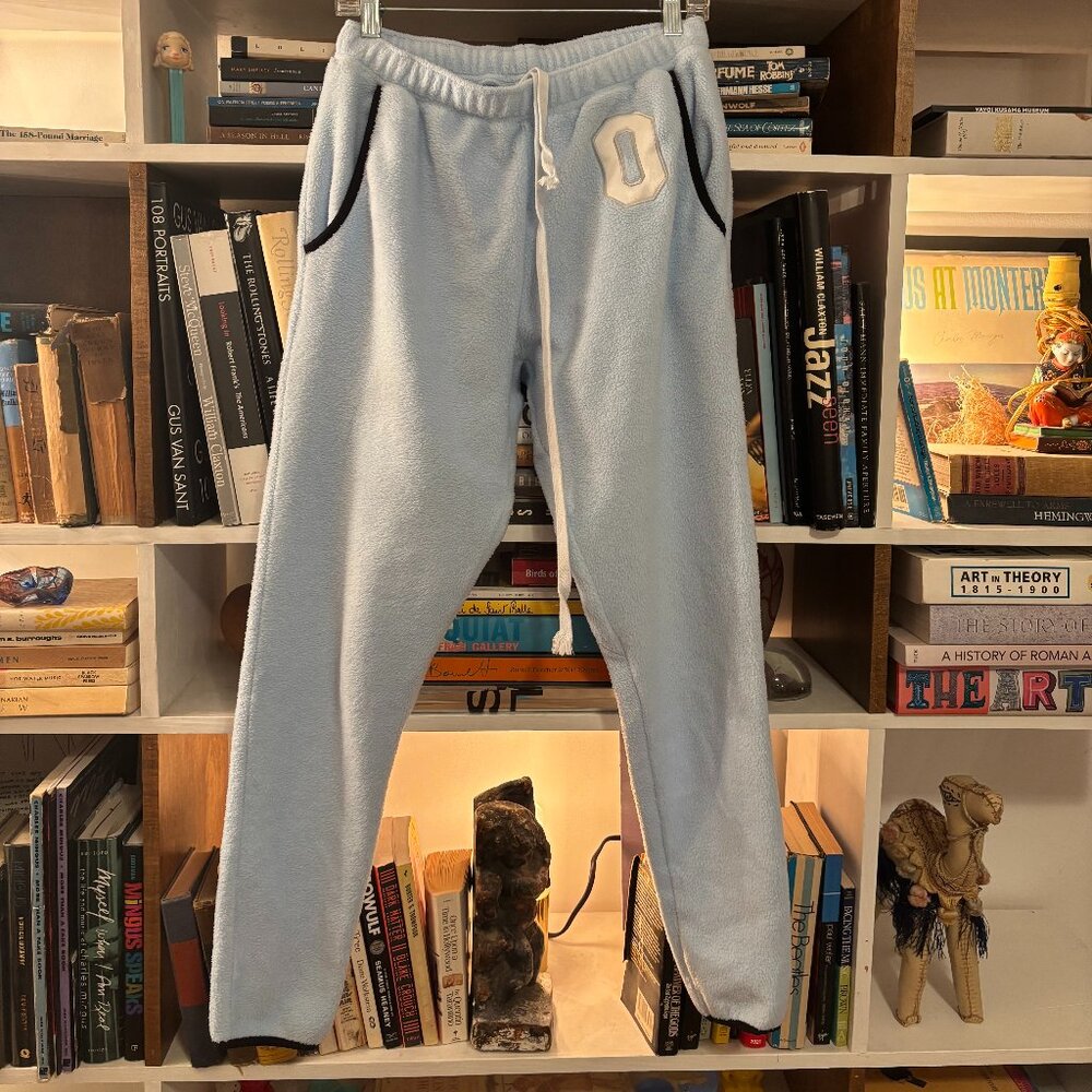 OVO octobers very own blue fleece sweatpants